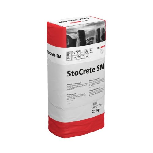 Mortar de reparații cu întărire rapidă StoCrete SM, 25 kg