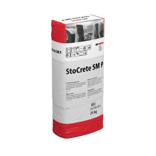 Mortar de reparații cu întărire rapidă StoCrete SM P, 25 kg