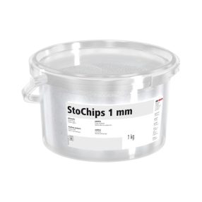 Material de împrăștiere StoChips 1 mm, 1 kg, argintiu
