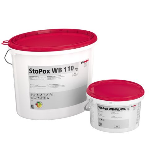 Strat de acoperire gros StoPox WB 110, 22 kg, PG 11