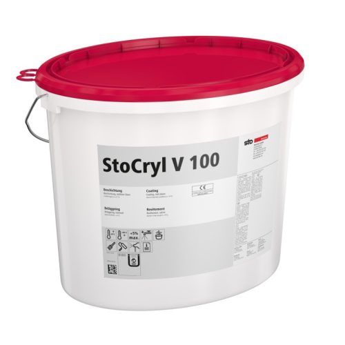 Vopsea de beton StoCryl V 100, 15 l, alb