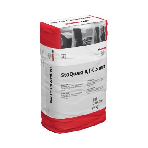 Material de presărare StoQuarz, 0,1 -0,5 mm, 25 kg