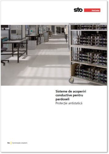 Acoperiri conductive pentru pardoseli - Catalog pdf descărcabil