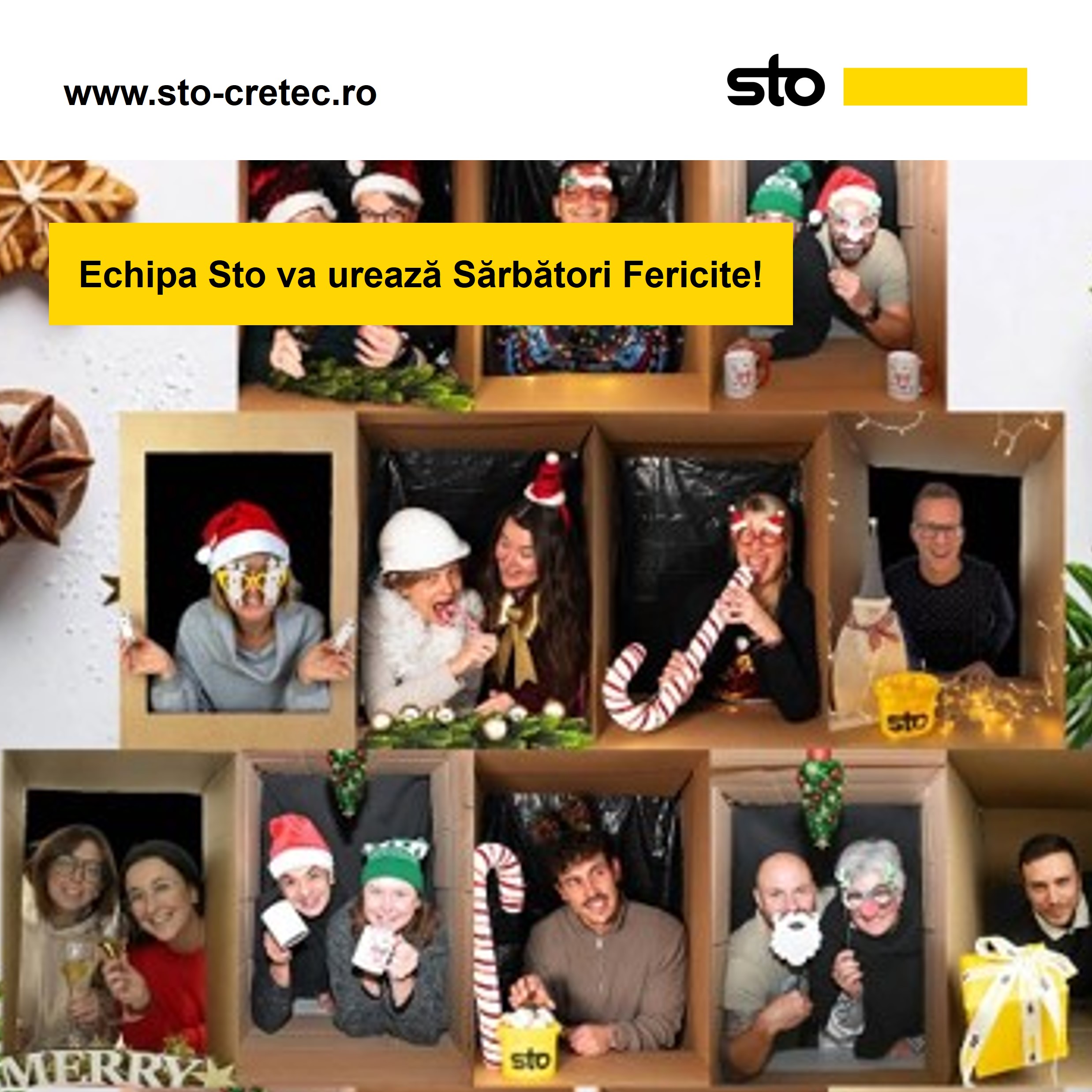Echipa Sto va urează Sărbători Fericite!