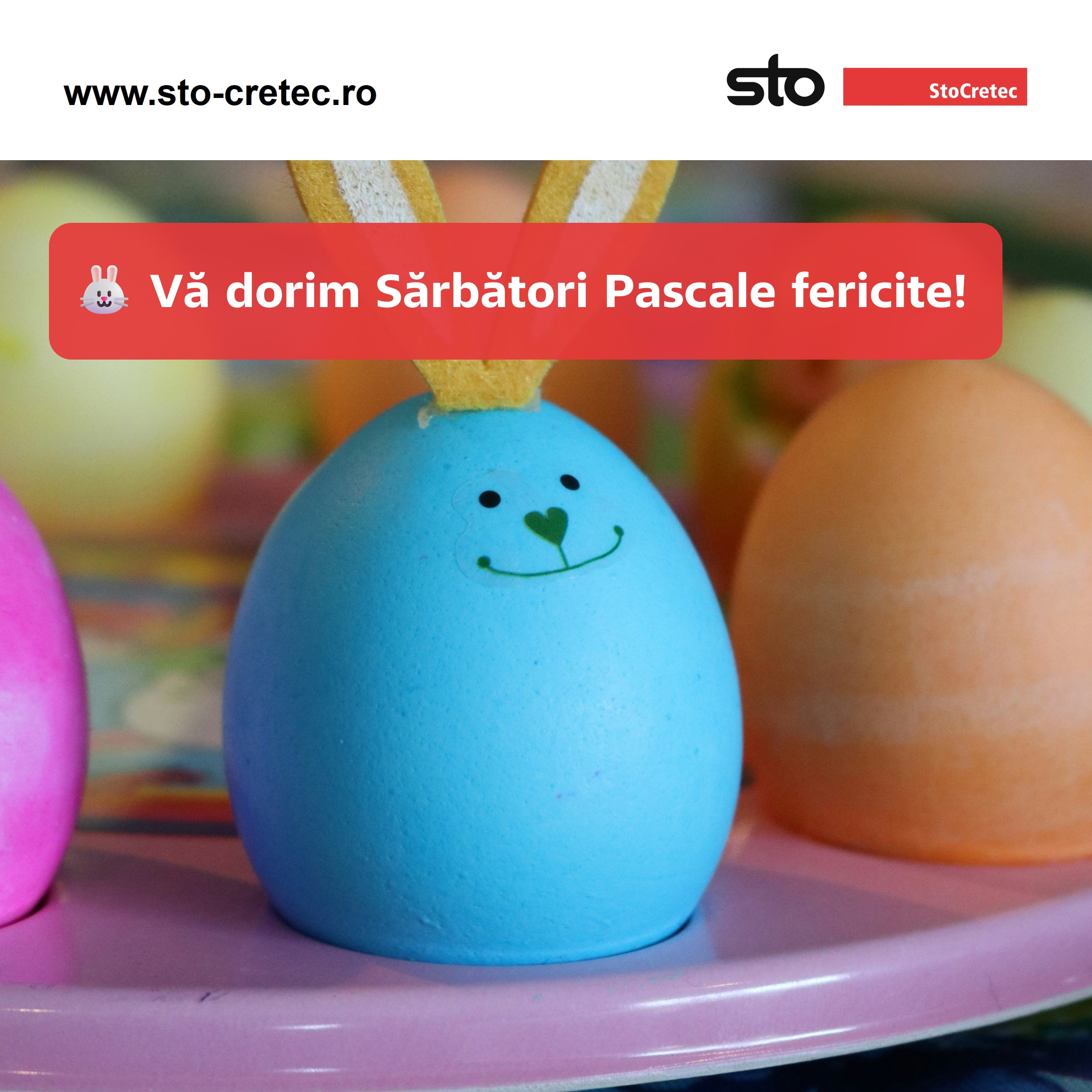 Vă dorim Sărbători Pascale fericite!