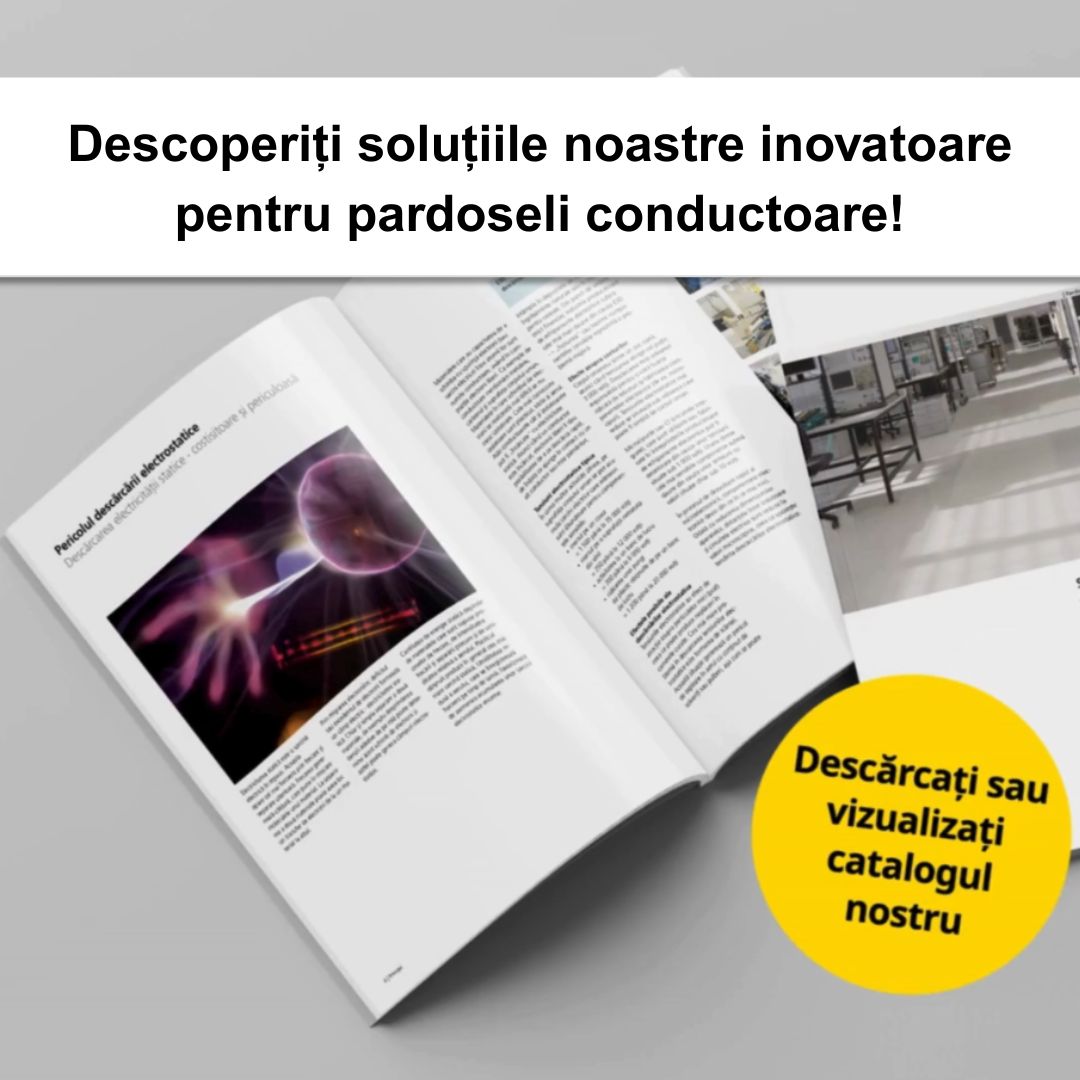 Noutate! Catalog „Acoperiri conductive pentru pardoseli”